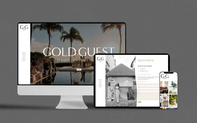 Refonte du site de Gold'n Guest Events - 2025 - July On The Moon